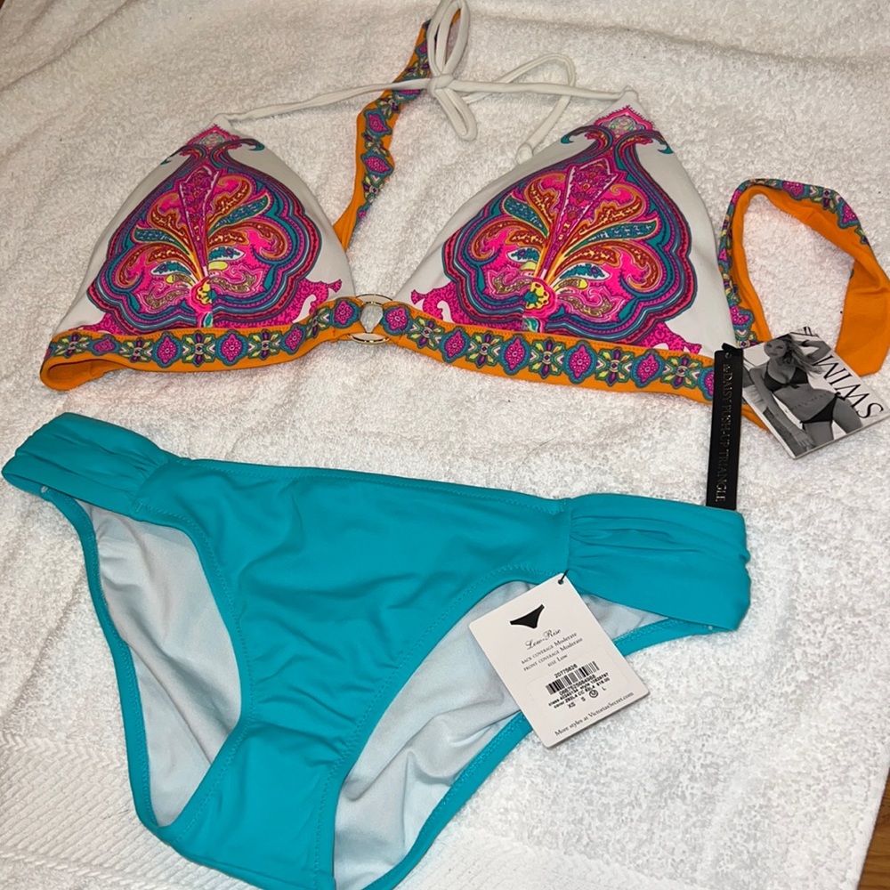 New w tags bikini